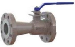 Floating Single Piece Lever Operated Ball Valve