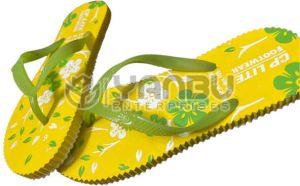 Printed Ladies Rubber Slipper