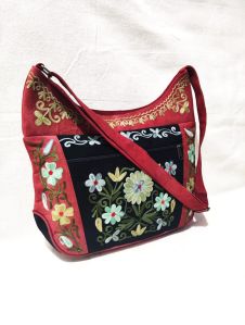 Ladies Embroidered Side Bags For Wedding, Party Wear