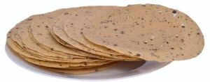 Round Urad Dal Papad, Taste : Salty