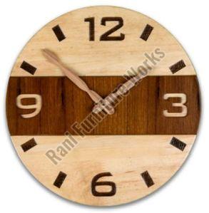 Fancy Wooden Wall Clock