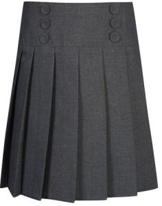 Plain Girls Long Skirt Uniform, Color : Multicolor