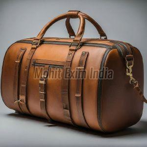 Leather Duffle Bag For Gym Use, Travel Use