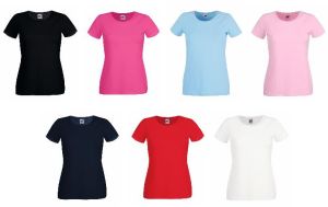 Ladies Round Neck T-Shirts