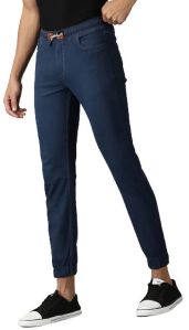 Mens Dark Blue Denim Jeans