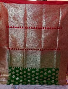 Banarasi Silk Saree, Saree Length : 5.5 Meter