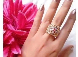 Ladies Artificial Designer Ring