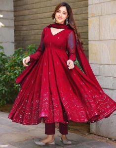 Ladies Party Wear Anarkali Suit