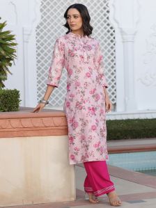 Ladies Printed Long Kurti