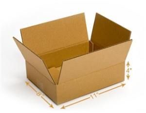 Brown Corrugated Box