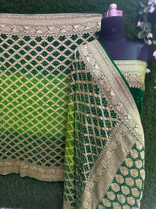 Green Chiffon Sarees