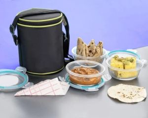 Polished Plastic Premium Lunch Box For Food Packing