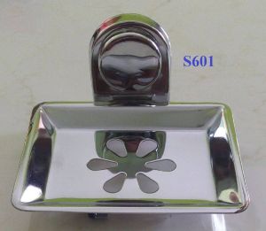 Rectangular Stainless Steel Single Soap Dish