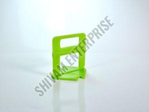 Shivam Enterprise HDPE 1.5mm Tile Levelling Clip, Color : Green