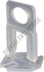 Shivam Enterprise HDPE 1mm Tile Levelling Clip, Color : Transparent