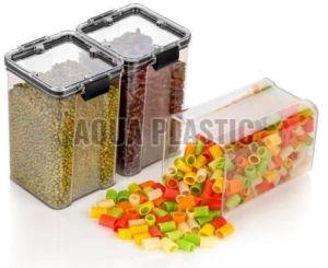 Plain Plastic Lock And Seal Container For Kitchen Use