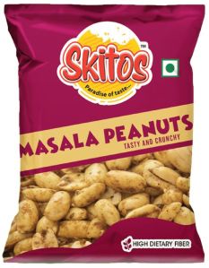 Printed Skitos Masala Peanuts Namkeen, Packaging Type : Carton Box