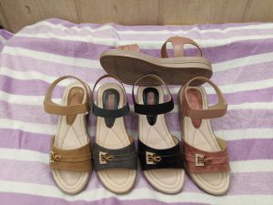 Synthetic Leather Ladies Stylish Sandals, Sole Material : PU