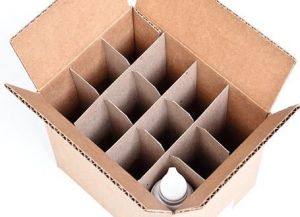 Plain Cardboard Partition Box For Packaging, Household