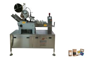 Automatic Carton-Pouch Labeler Machine