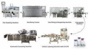 Liquid Vial Packaging Line