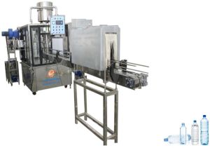 Semi-Automatic Rinsing, Filling and Capping Machine