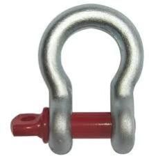 Power Coated Bow Shackle Screw Pin For Rigging