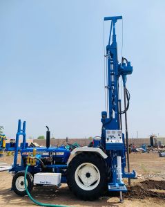 Semi Automatic Metal Tractor Mounted Geotechnical Machine For Construction