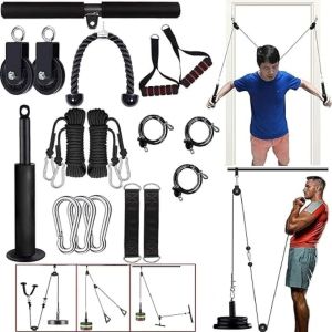 IRIS Iron Suspension Workout System, Color : Black