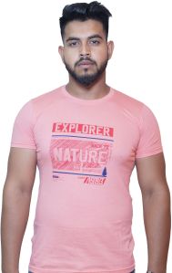 Mens Explore Nature Printed T Shirt