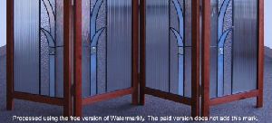 Stained Glass  Moveable Partition