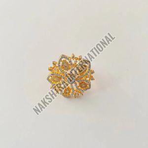 Polished Floral Design Rings, Gender : Female