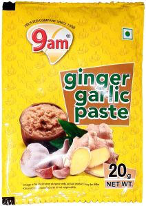 20gm 9am Ginger Garlic Paste For Cooking Use