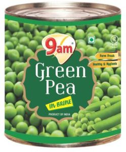 9am Green Peas, Packaging Type : Tin