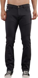 Men Dark Steel Grey Jeans