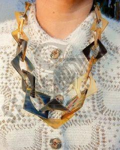 Water Buffalo Horn Chain Necklaces, Occasion : Daily Use, Gift, Party