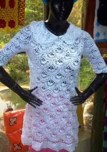 handmade crochet dress