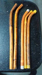 Plain Polished Cane Dhol Sticks, Color : Brownish