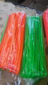 Plain Plastic Tasha Sticks, Shape : Round