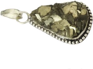 Pyrite Crystal Gemstone Pendant For Astrological, Home, Gifts, Reiki Healing, Jewllery, Jewllery, Gifts