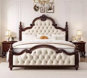 Wooden Double Bed