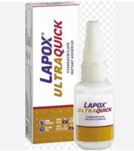 Lapox Ultra Quick Cyanoacrylate Instant Adhesive