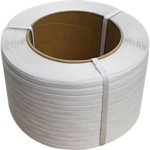 White Virgin PP Strap Roll For Packaging Industry