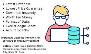 All India Website Owners Database Service