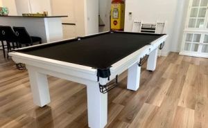 White Snooker Table