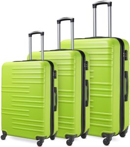 Lime Luggage Bag Set Of 3 Pcs