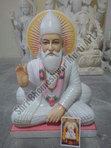 White Marble Kabir Das Statue, Packaging Type : Thermocol Box