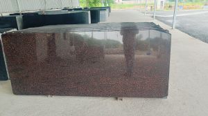 Polished Ten Brown Granite For Hotel Slab, Kitchen Slab, Office Slab, Restaurant Slab