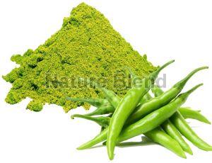 Natural Green Chilli Powder For Cooking