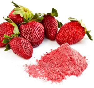 Spray Dried Strawberry Powder, Color : Red